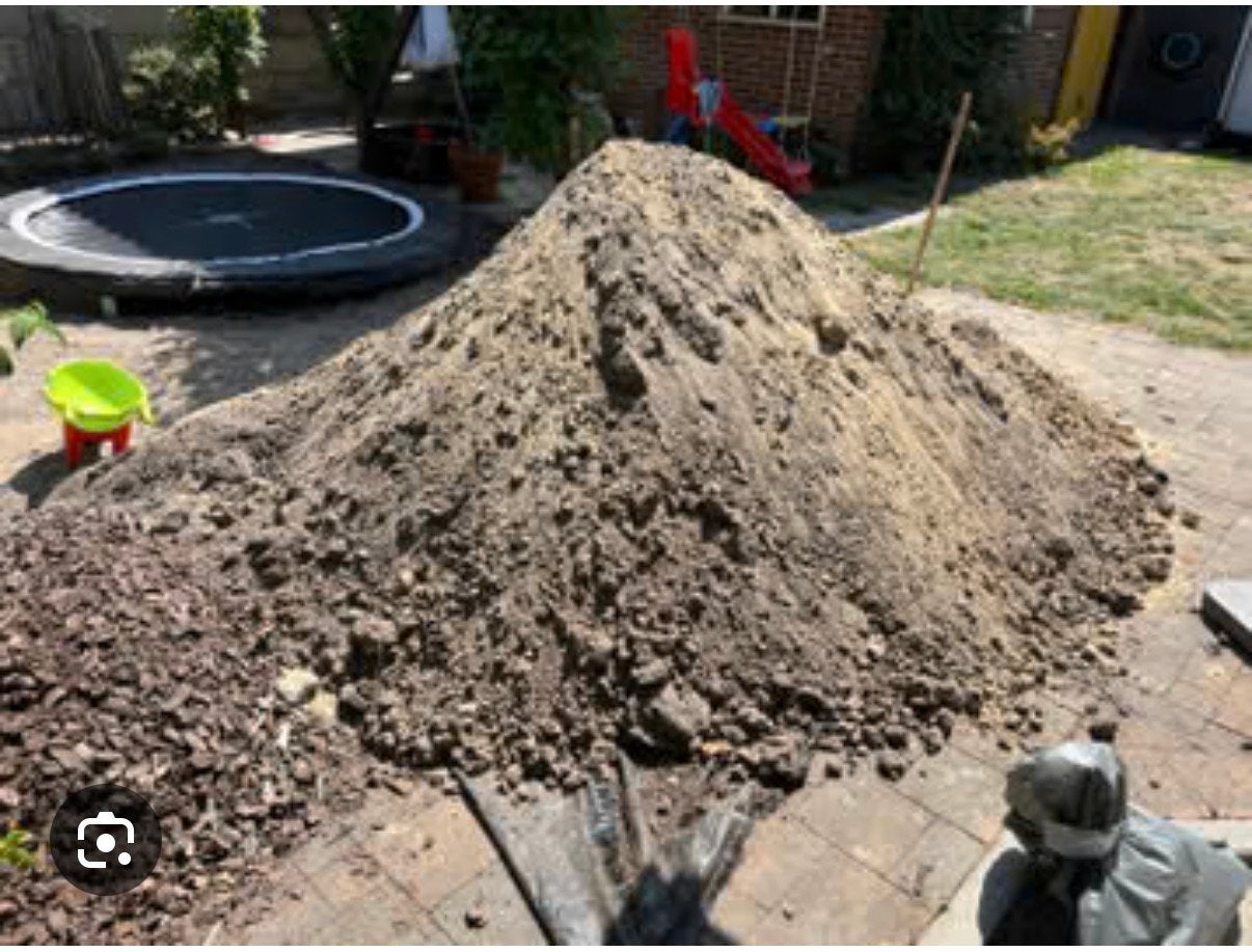 Gratis af te halen: 2 kuub zand, Ophalen, Gebruikt, Ophoogzand