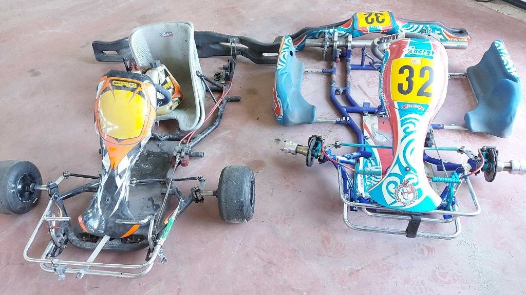 karting, Sport en Fitness, Ophalen of Verzenden, Gebruikt, Kart
