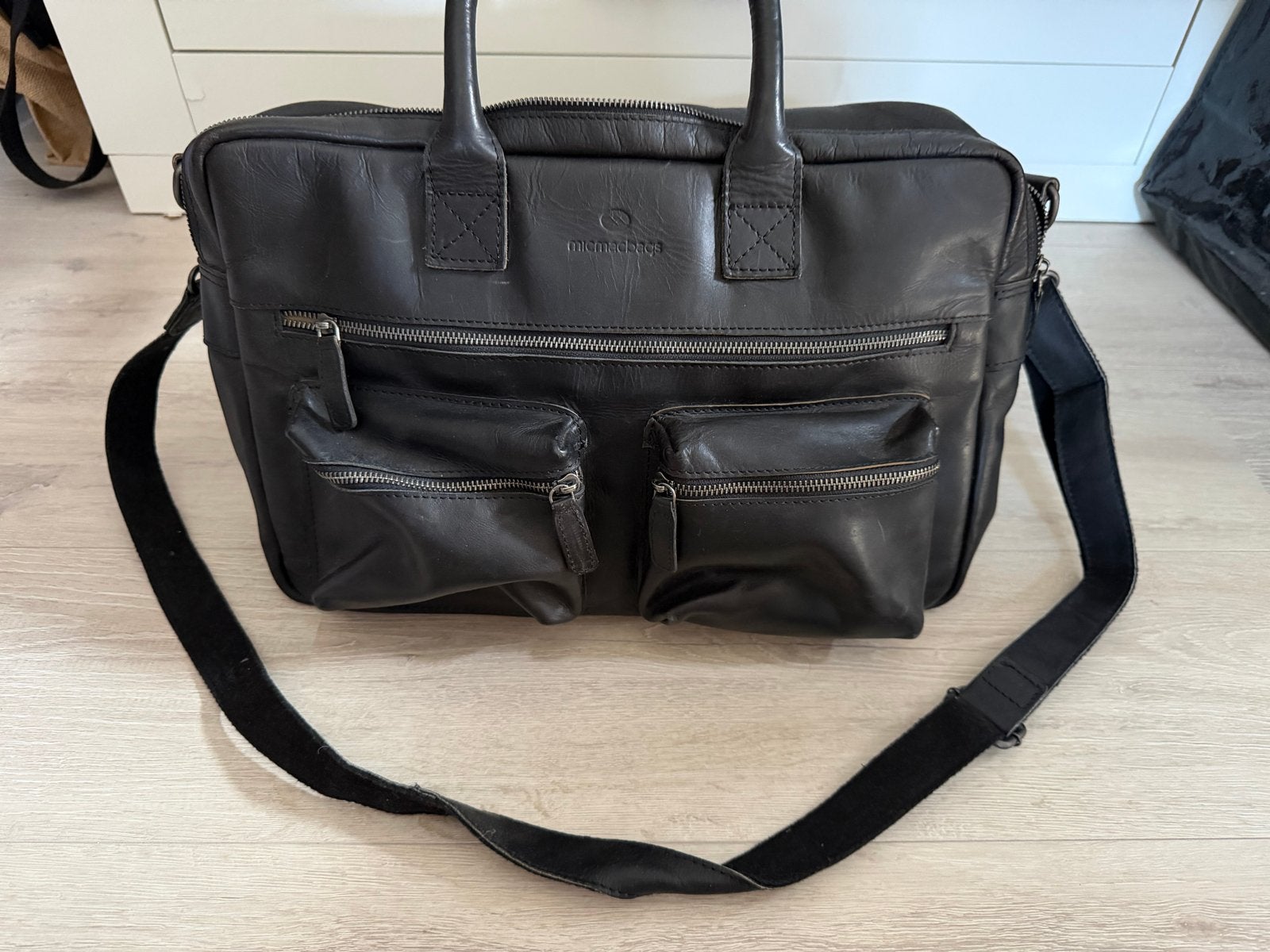 Micmacbags luiertas, Micmacbags, Zwart, Ophalen, Verzorgingstas