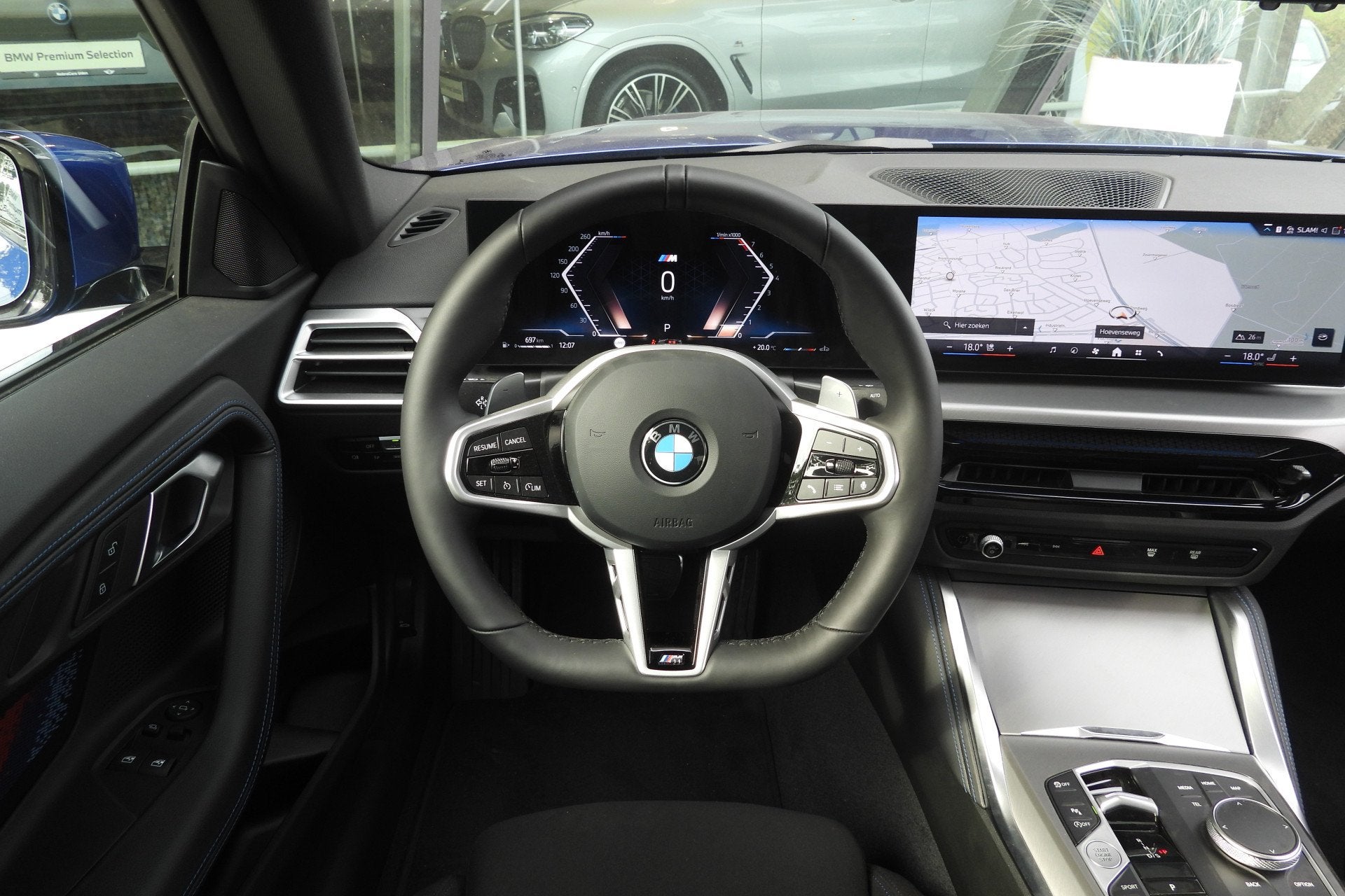 BMW 2 Serie Coupe 218i M Sport Automaat / Achteruitrijcamera, Auto's, Met garantie (alle), Origineel Nederlands, Stoelverwarming