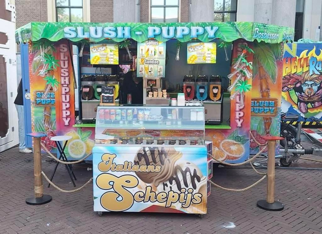 Slushpuppy kraam, Ophalen, Gebruikt, Overige