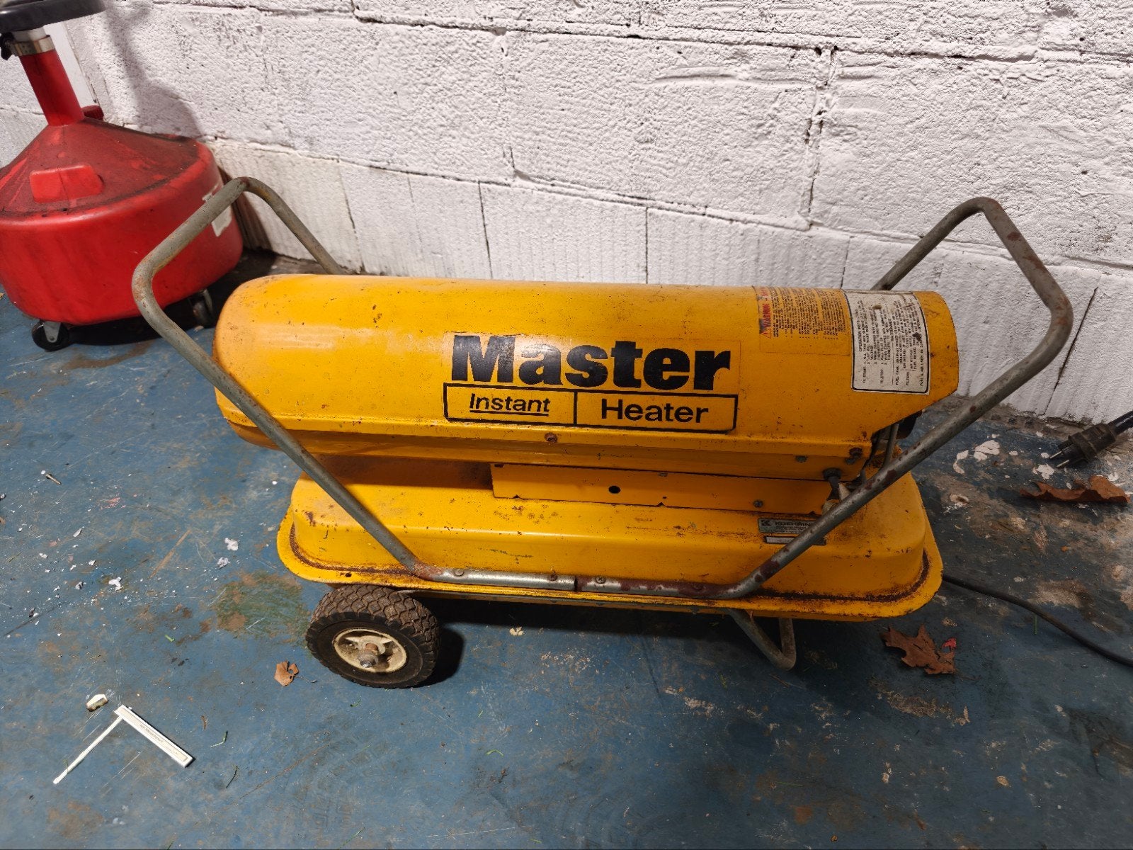 Master Instant Heater - Industriële heteluchtkanon, Ophalen, 30 tot 80 cm, Gebruikt, Kachel