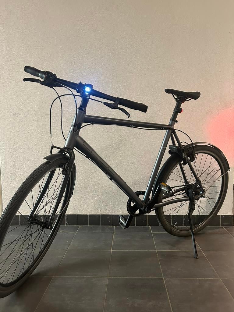 Strakke Cube Hyde Pro, Nexus 8, Maat 54, Volledig vernieuwd!, Fietsen en Brommers, Gebruikt, Vering, Velgrem, 53 tot 57 cm