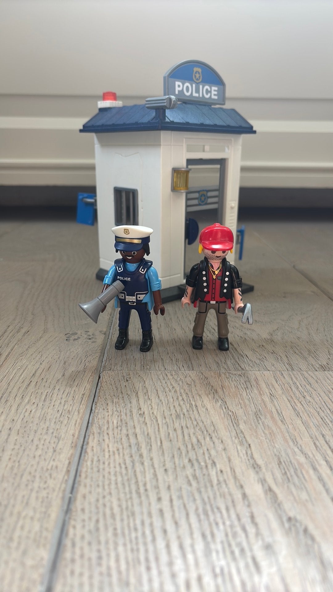 Playmobil city action - politie - 70498, Gebruikt, Gebouw, Complete set, Ophalen of Verzenden