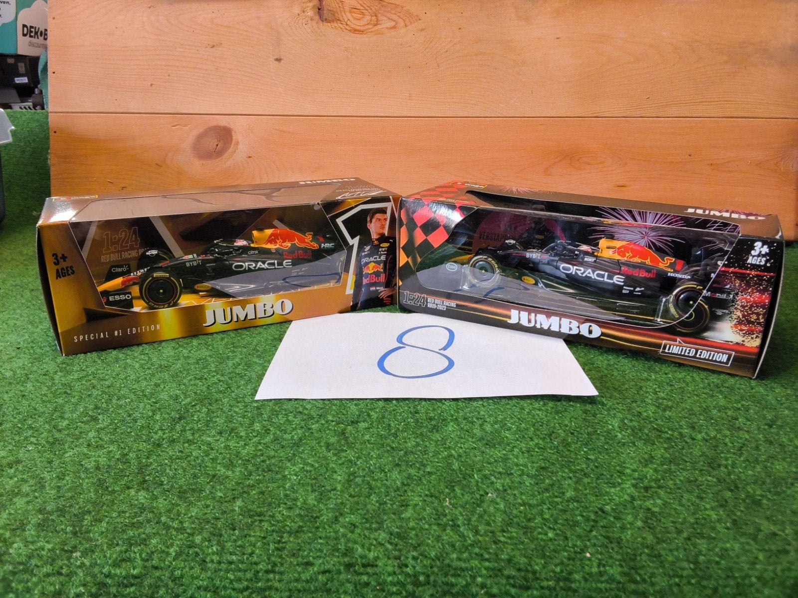 max verstappen F1 auto's kavel 8, Jumbo, Ophalen of Verzenden