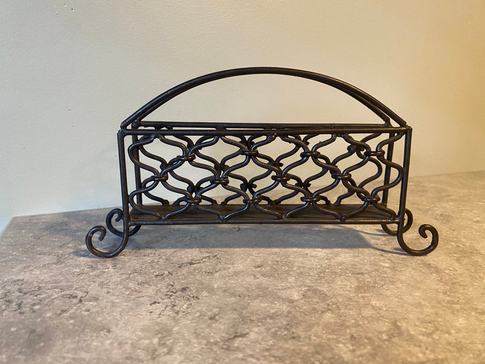 Brocante servetten houder, Ophalen of Verzenden, Zo goed als nieuw