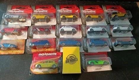 1:64 Majorette modellen verschillende types, S, Auto, R, Nieuw