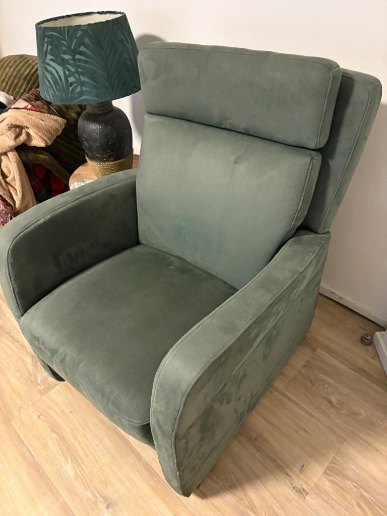 Fijne fauteuil / comfortabele stoel, Ophalen