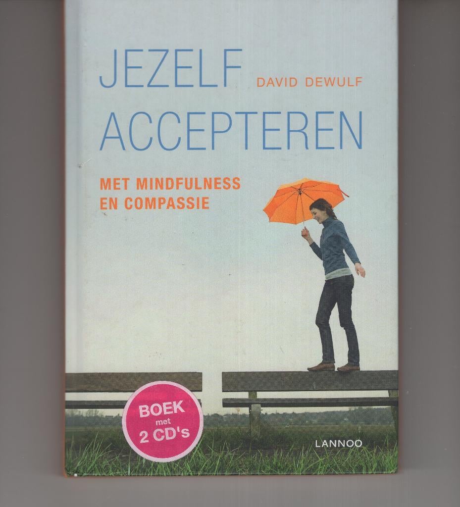 Jezelf accepteren David Dewulf en 2 cd`s Mindfulness, Ophalen of Verzenden, Zo goed als nieuw, Spiritualiteit algemeen, Overige typen