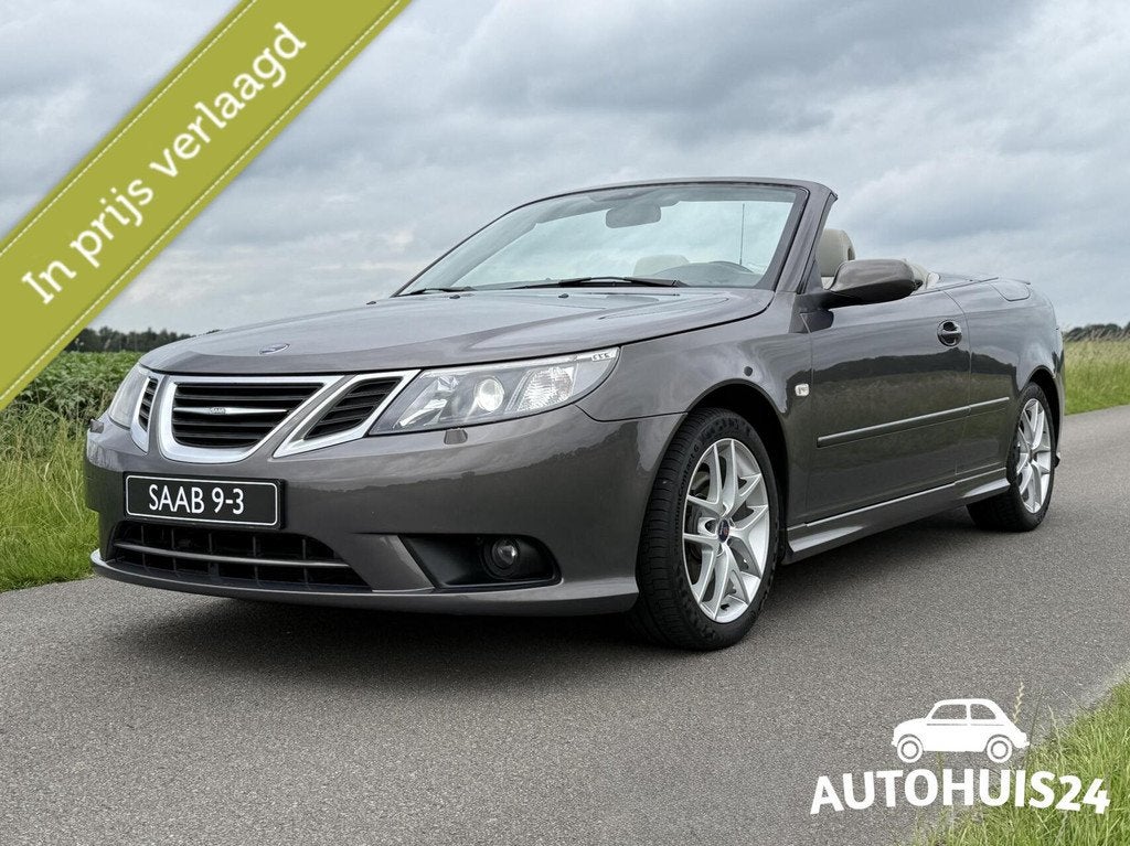 Saab 9-3 Cabrio 1.8t Vector HIRSCH|Smoke Beige|XENON |NAVI|A, Auto's, Saab, 1998 cc, Gebruikt, 4 cilinders, 4 stoelen