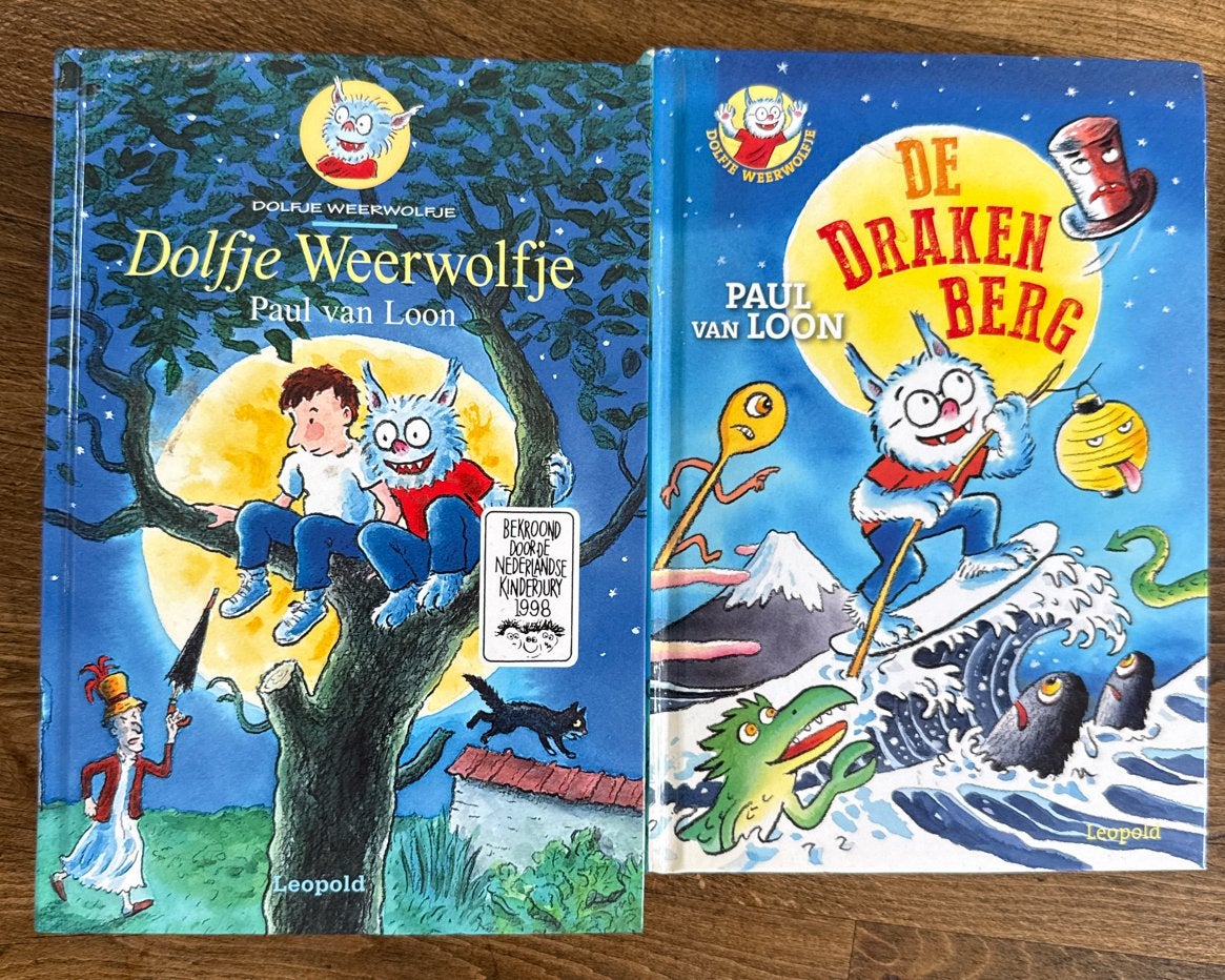 Dolfje Weerwolfje boeken - Paul van Loon (2 stuks), Ophalen of Verzenden, Gelezen