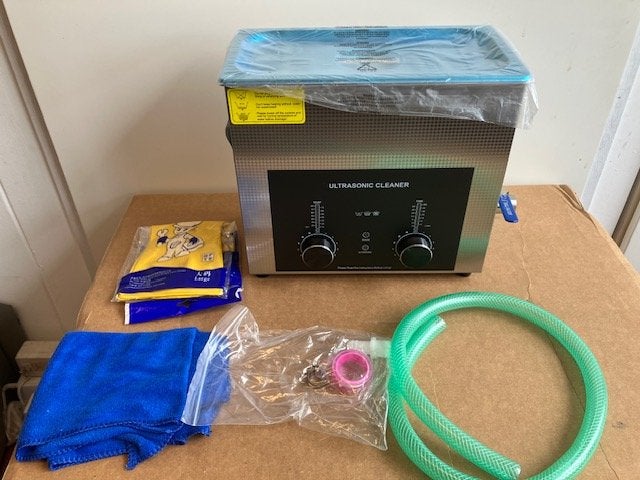 Ultrasoon reinigingstoestel 6 liter en 30 cm lang