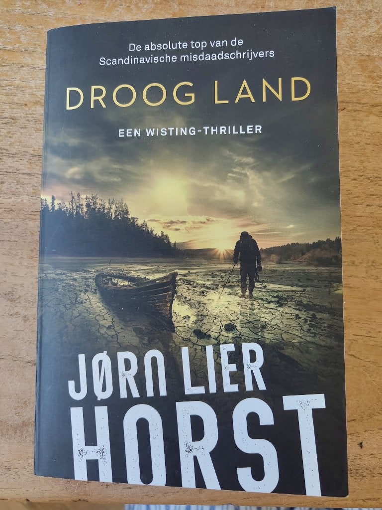 Droog land - Jørn Lier Horst, Jørn Lier Horst, Scandinavië, Ophalen of Verzenden, Zo goed als nieuw