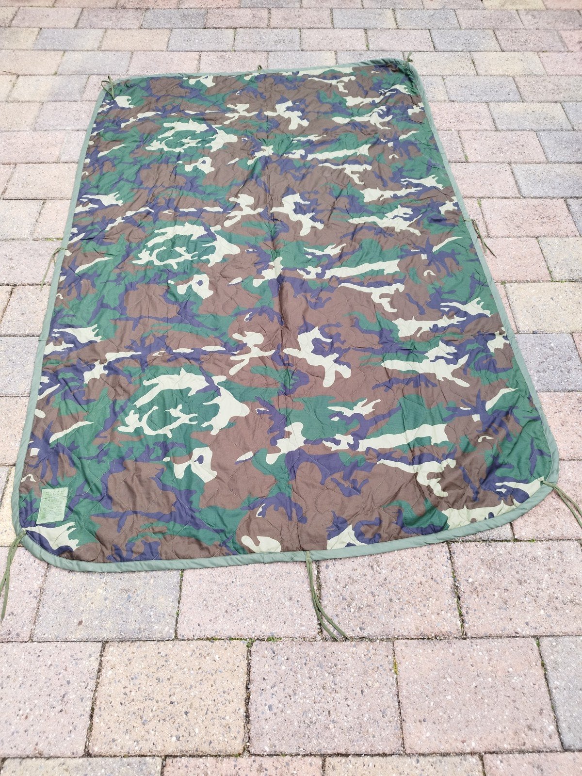 Militaire Poncho Liner / Deken - Camouflage, Ophalen of Verzenden, Gebruikt