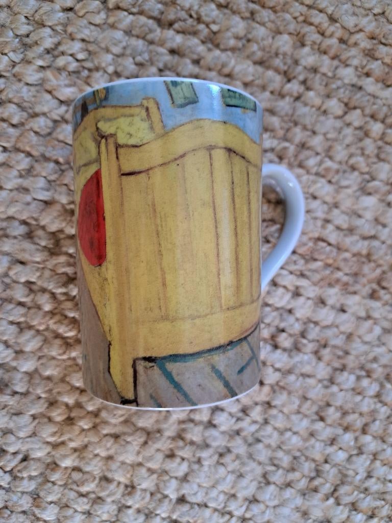 Nieuw! Van Gogh museum Amsterdam koffie mok beker  "bedroom", Nieuw, Ophalen of Verzenden, Overige stijlen, Kop(pen) en/of Schotel(s)
