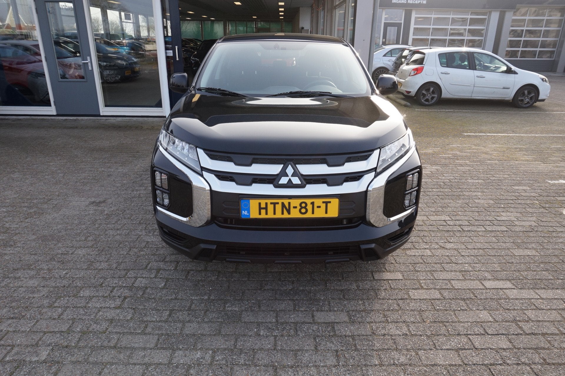 Mitsubishi ASX 2.0 Pure ,75dkm Automaat Incl 12 mnd bovag ga, Auto's, Gebruikt, 4 cilinders, Zwart, ASX