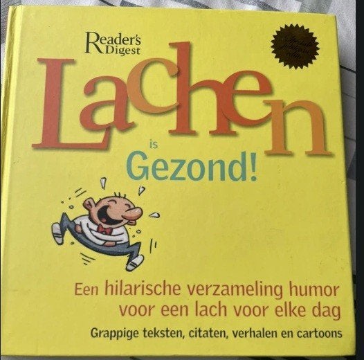 Lachen Is Gezond, Reader's Digest, Ophalen of Verzenden, Zo goed als nieuw, Moppen