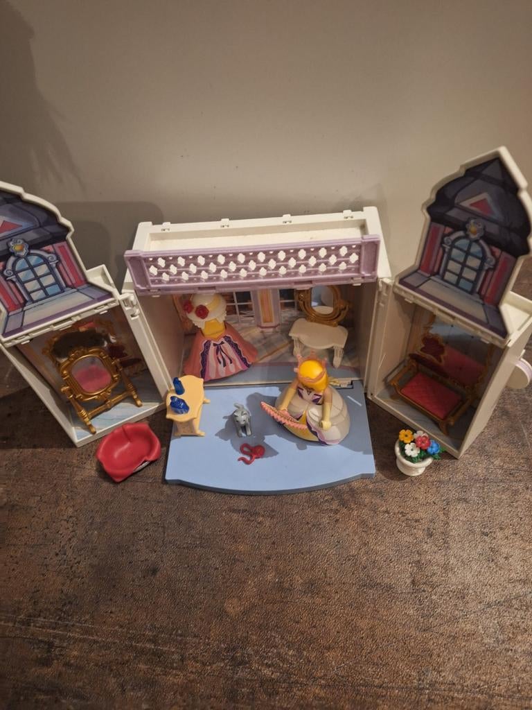 Playmobil Speelbox Prinsessenprieel - 5419 - Vrijwe compleet, Kinderen en Baby's, Speelgoed | Playmobil, Ophalen of Verzenden