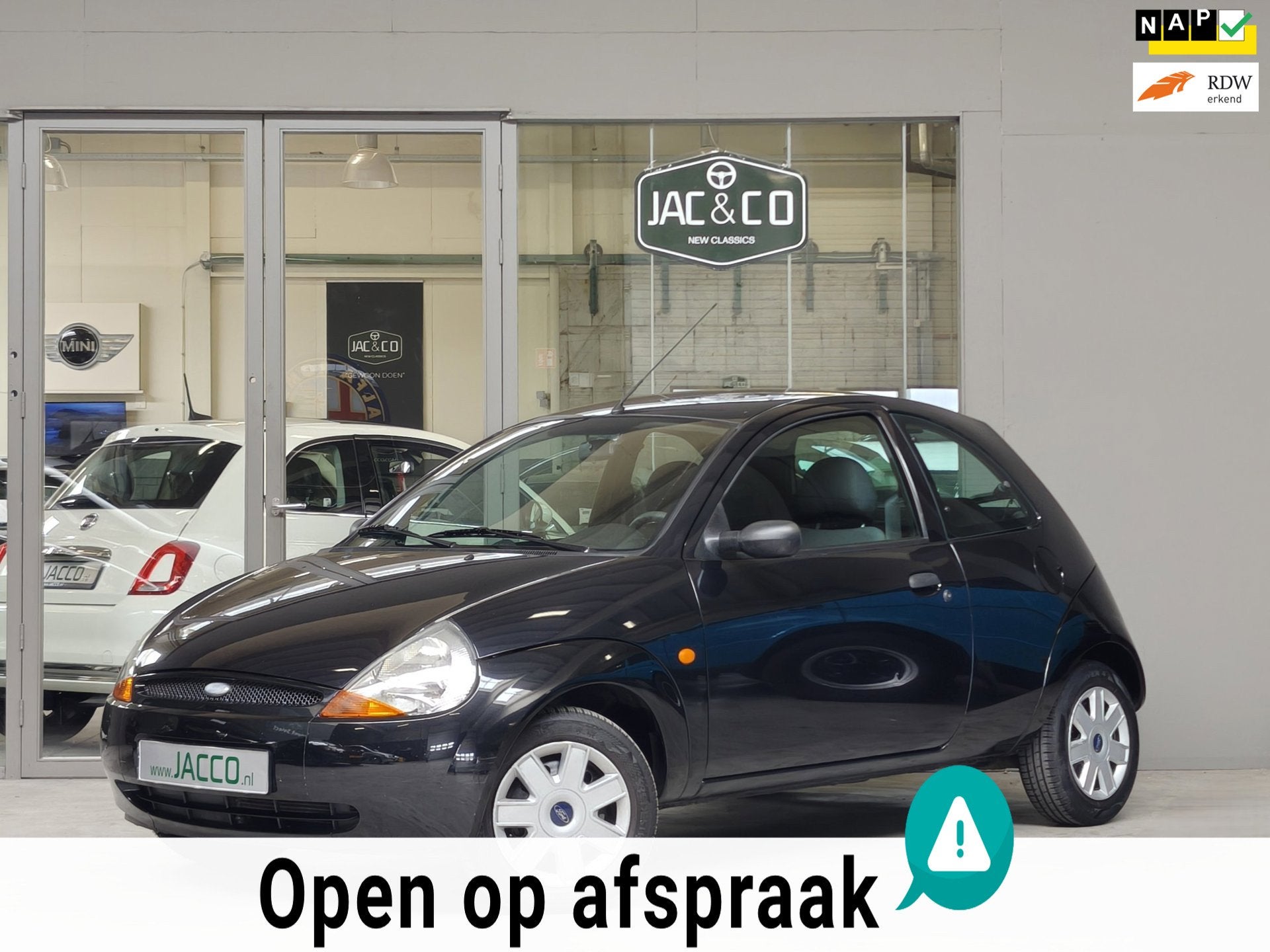 Ford Ka 1.3 Futura Airco NAP, Voorwielaandrijving, 1299 cc, Stof, Gebruikt