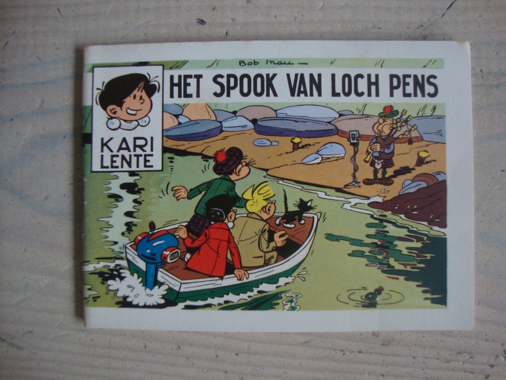 Kari Lente boekje, Gelezen, Bob Mau, Eén stripboek, Ophalen of Verzenden
