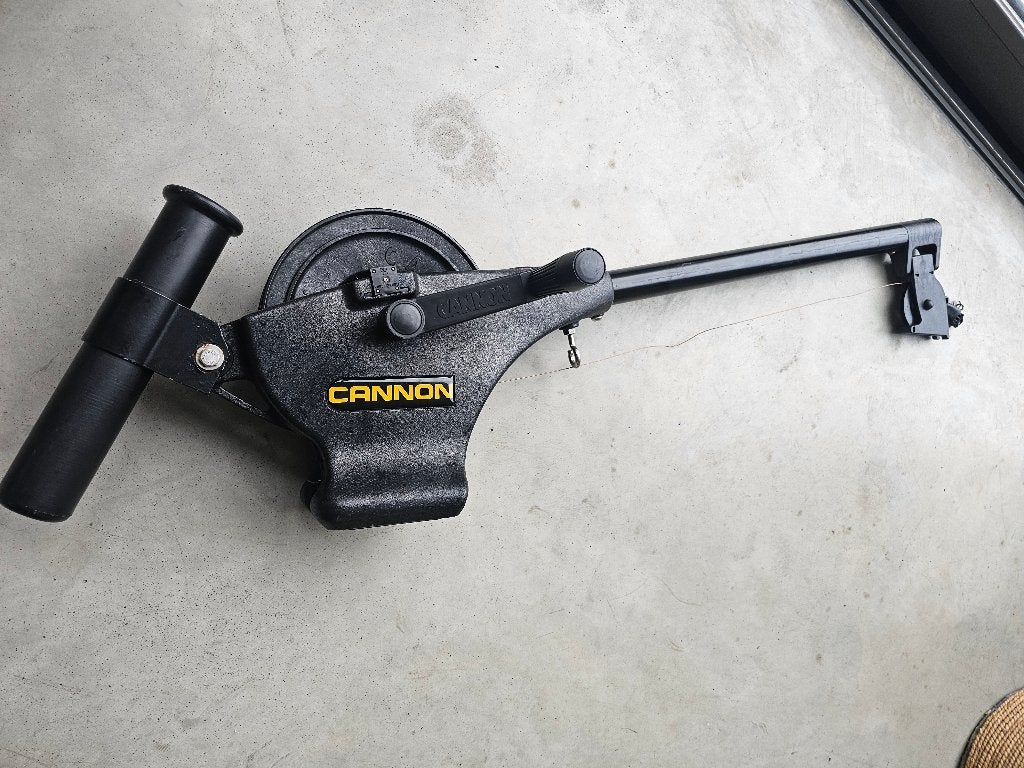 Cannon uni Troll downrigger  trolling, Watersport en Boten, Ophalen of Verzenden, Gebruikt, Molen