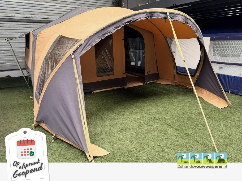 Cabanon Malawi 2.0 Basic '22 met gastencabine en luifel., Caravans en Kamperen, Vouwwagens, Tot en met 2, Niet ingevuld, Cabanon
