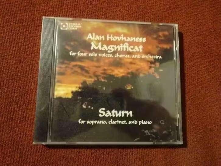 CD Alan Hovhaness – Magnificat & Saturn , CD808 Sealed, Kamermuziek, Overige componisten, Modernisme tot heden, Ophalen of Verzenden