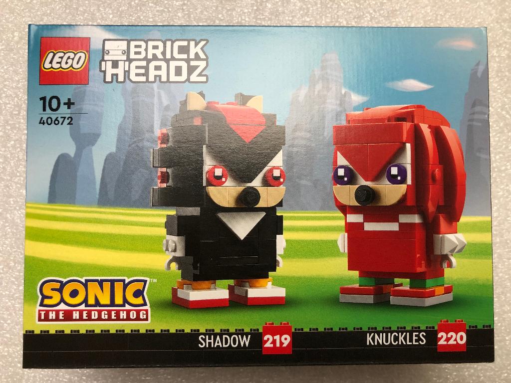 LEGO® Brickheadz 40672 - Sonic: Knuckles & Shadow *Nieuw*, BrickHeadz, Lego, Nieuw, Ophalen of Verzenden