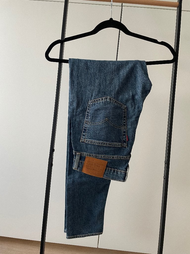 Levi’s 512 Slim Taper jeans W32 L34, Levi's, Blauw, W32 (confectie 46) of kleiner, Ophalen of Verzenden