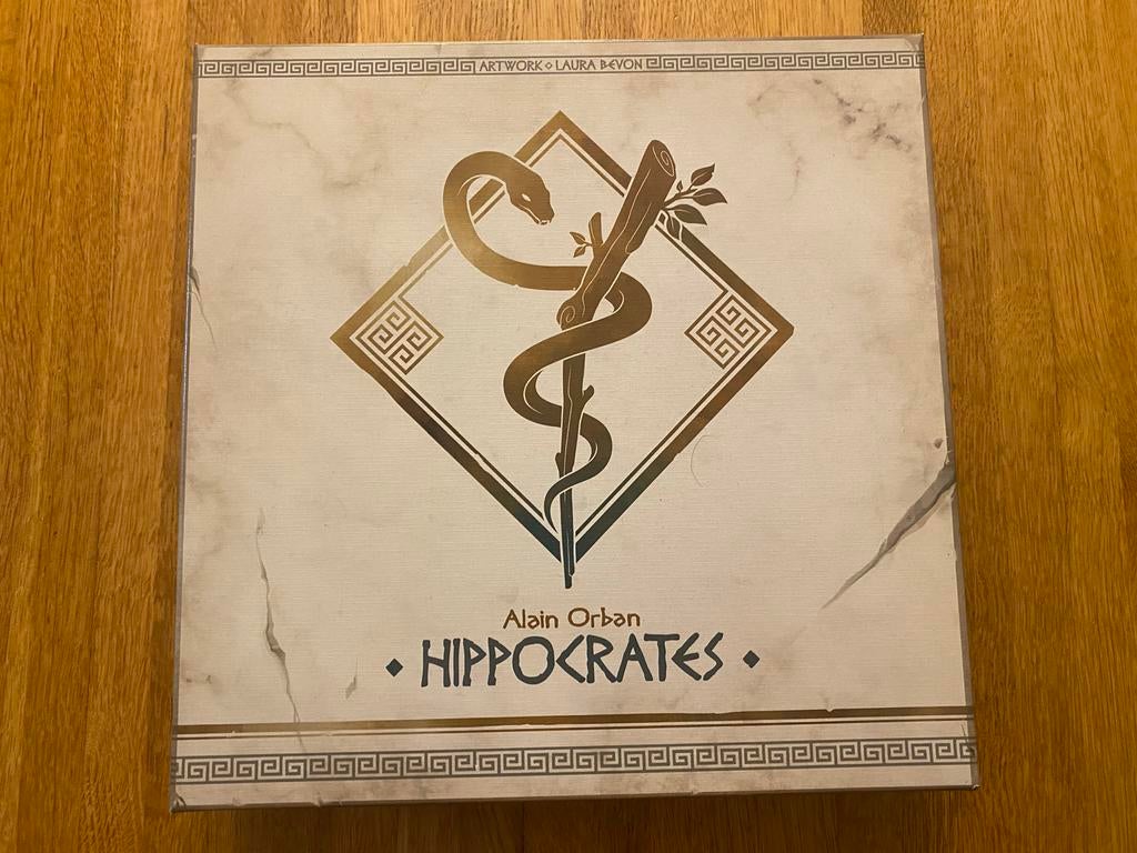Hippocrates bordspel met insert, Drie of vier spelers, Ophalen of Verzenden, Zo goed als nieuw