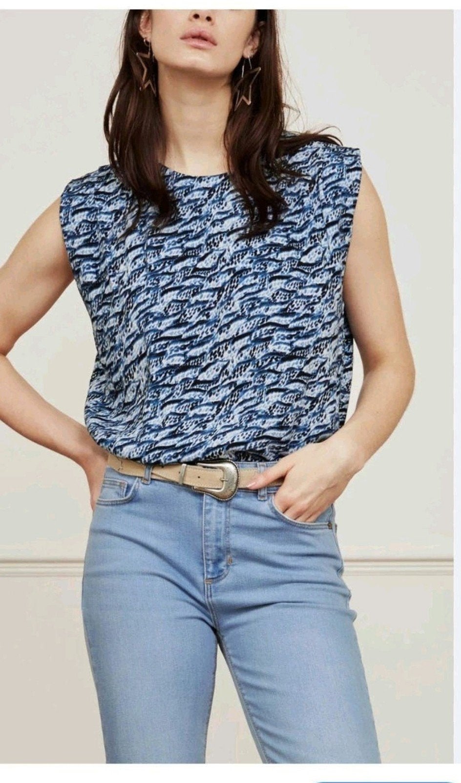 Fabienne Chapot Tara top maat 38 *nieuw *, Maat 38/40 (M), Blauw, Nieuw, Ophalen of Verzenden