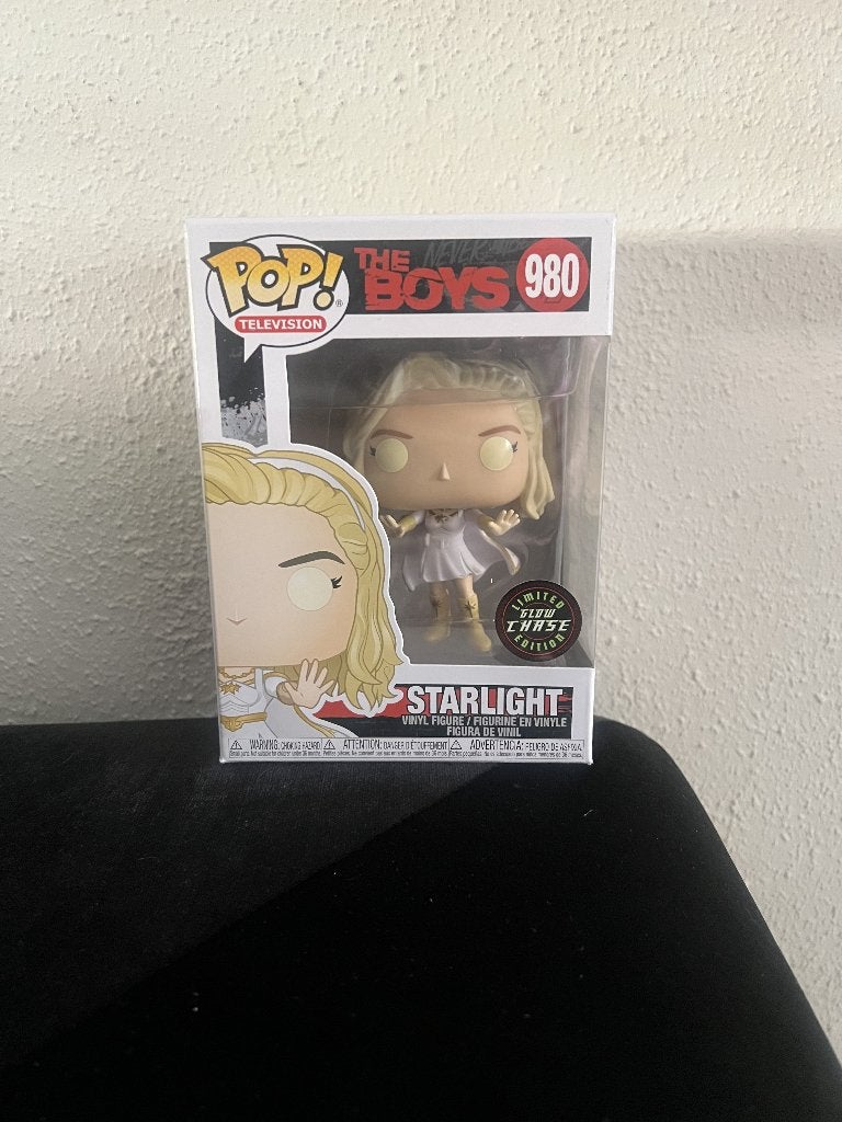 Limited edition Funko pop Starlight - glow chase nr. 980, Verzamelen, Poppetjes en Figuurtjes, Ophalen of Verzenden, Zo goed als nieuw