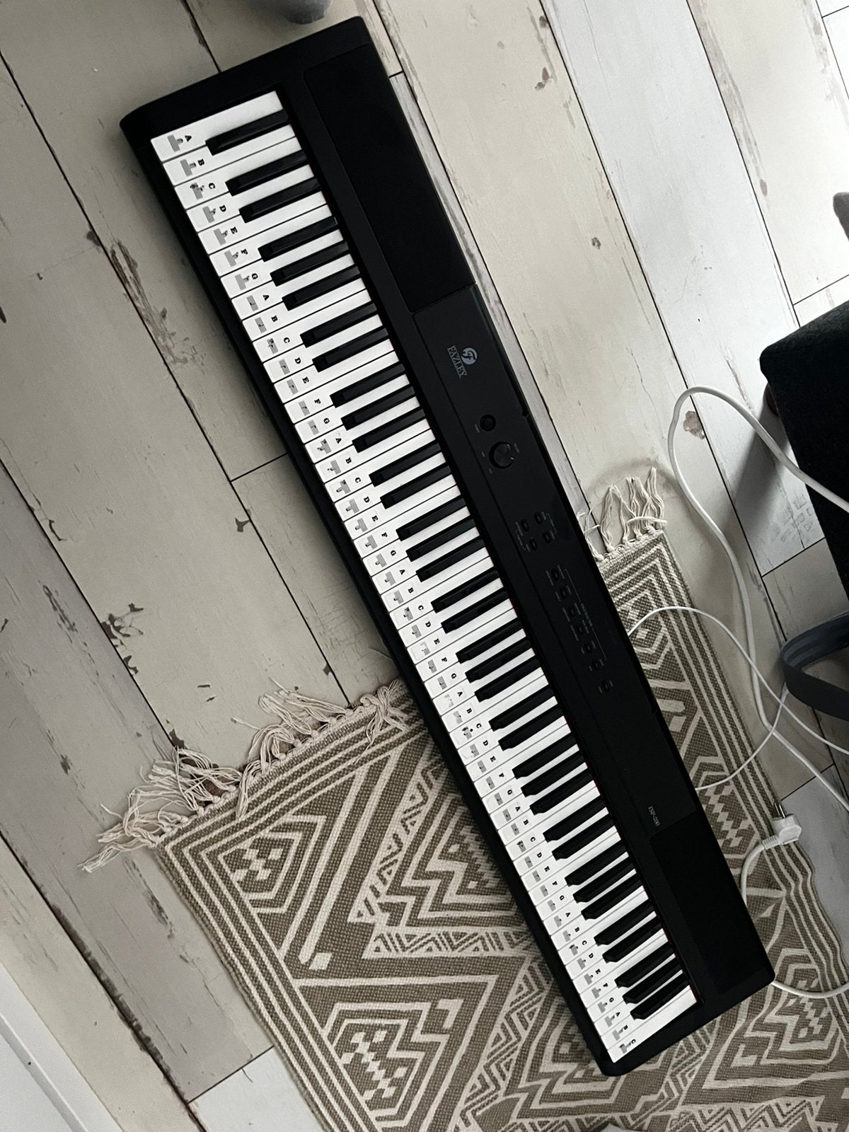 Fazley digitale piano, Muziek en Instrumenten, Piano's, Ophalen, Zo goed als nieuw, Zwart