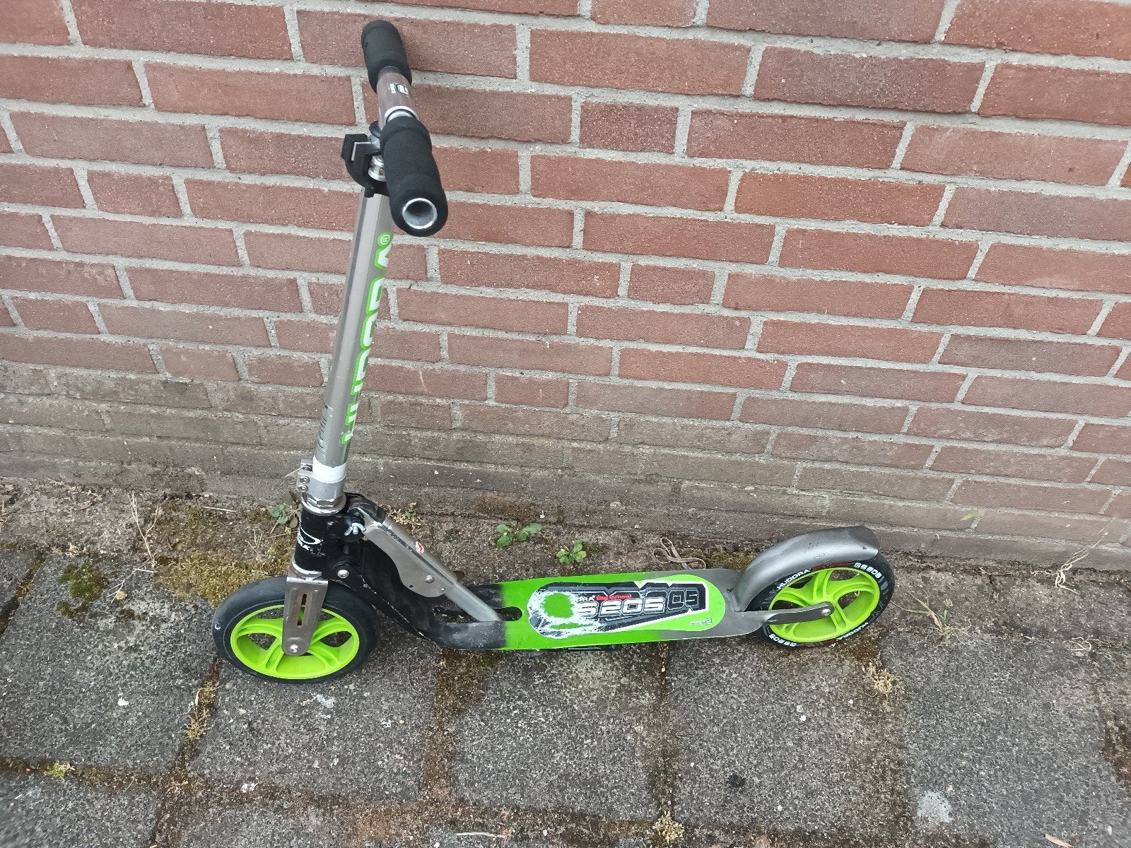 Gratis step groen - mechanisme kapot, Ophalen, Gebruikt, Gewone step