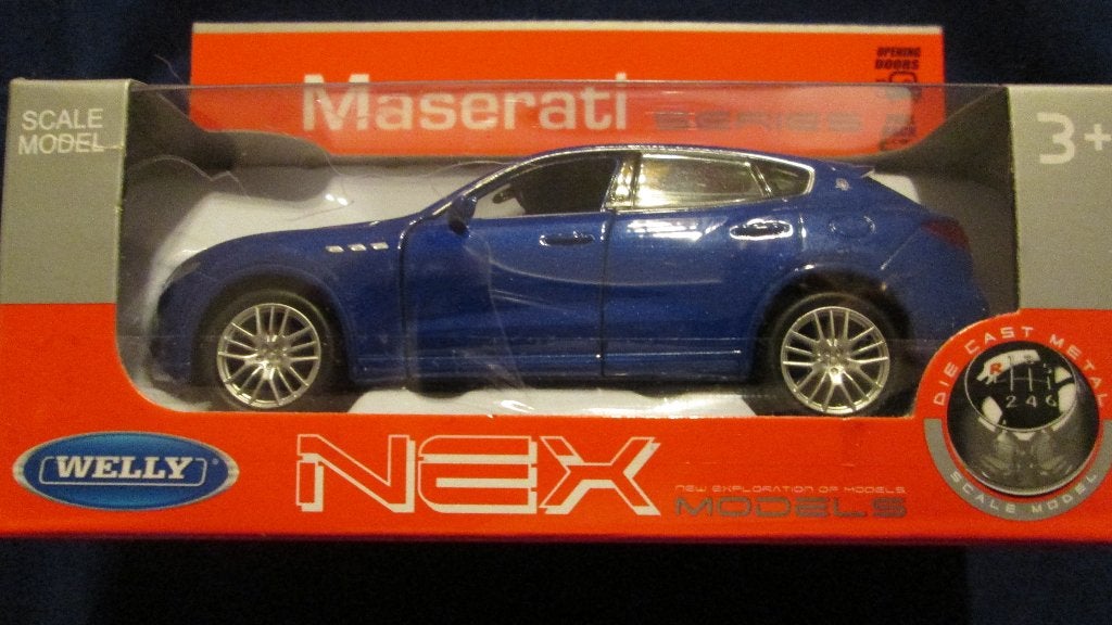 Maseratie Levante Welly 1:36, Ophalen of Verzenden, Nieuw, Auto