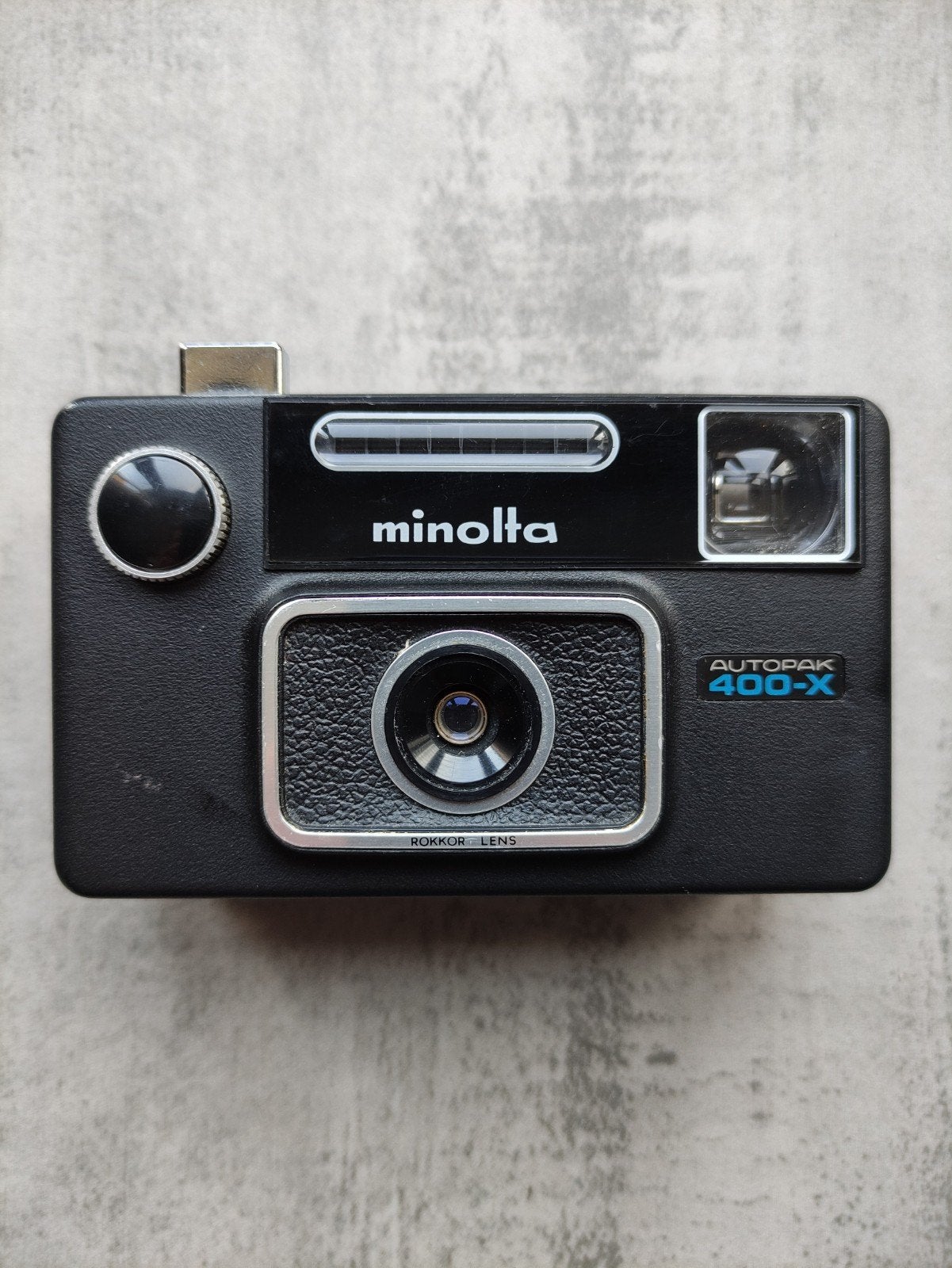 Minolta autopak 400-X camera (werkend), Ophalen of Verzenden, Minolta