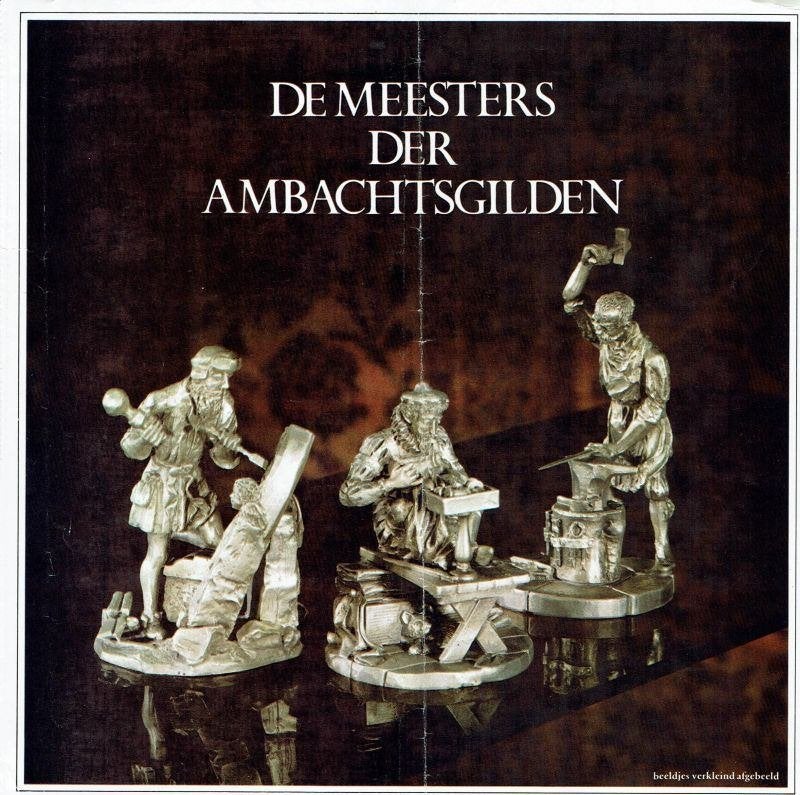 Unieke verzameling: 12 ambachten in massief fijn tin (1977), Verzenden