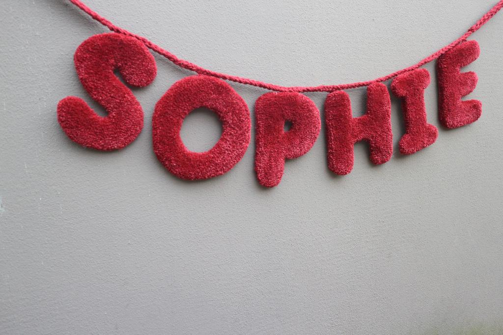 Naamslinger te personaliseren!, Verzenden, Nieuw, Wanddecoratie