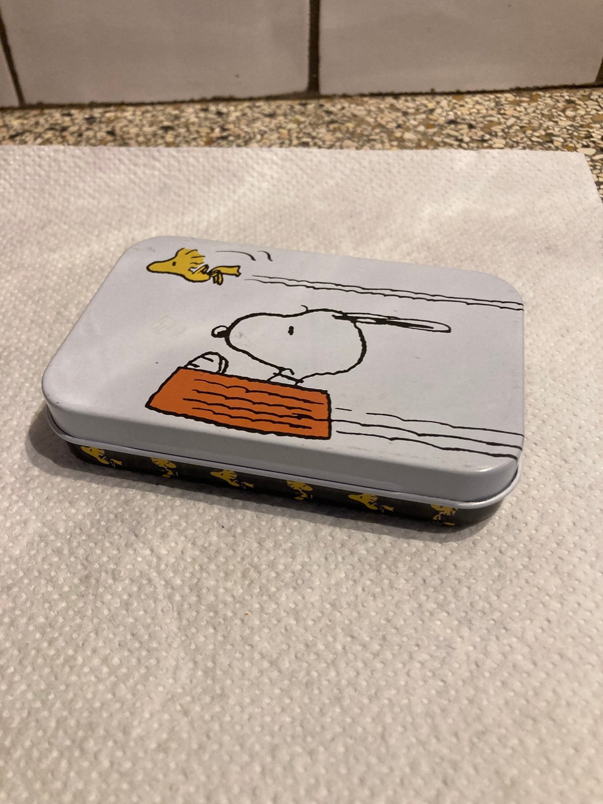 Blikje Snoopy, Verzamelen, Ophalen of Verzenden, Snoopy, Zo goed als nieuw