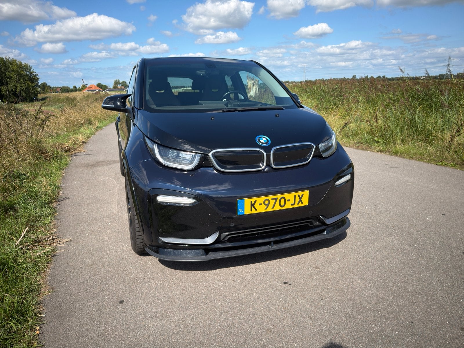 BMW i3s 184pk (120 Ah) eind 2020 Blauw AC Schnitzer, Auto's, Automaat, Achterwielaandrijving, 50 €/maand, Dealer onderhouden