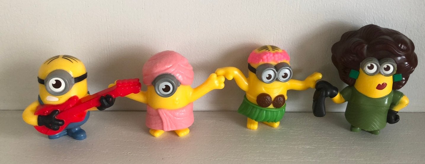 Minions figuren mc donalds, Ophalen of Verzenden, Zo goed als nieuw