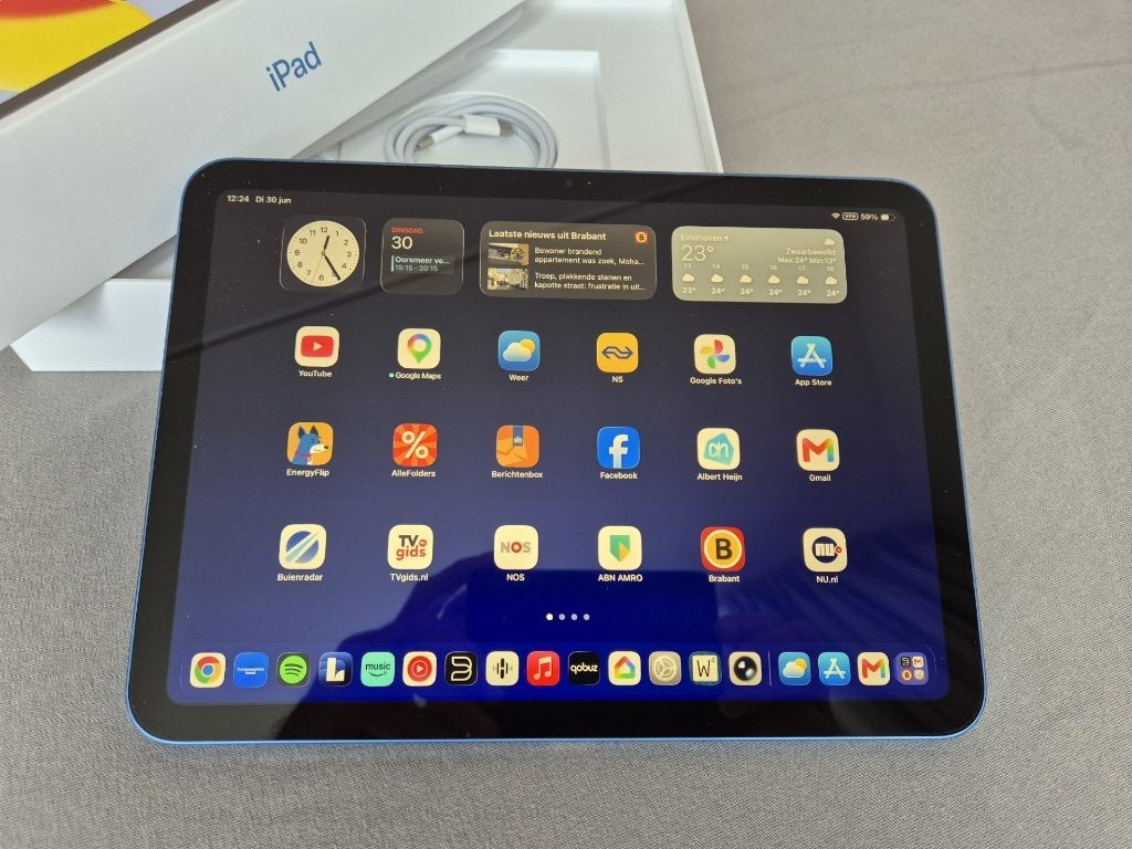 ipad, Computers en Software, Apple iPads, 10 inch, Ophalen of Verzenden, Zo goed als nieuw, 64 GB