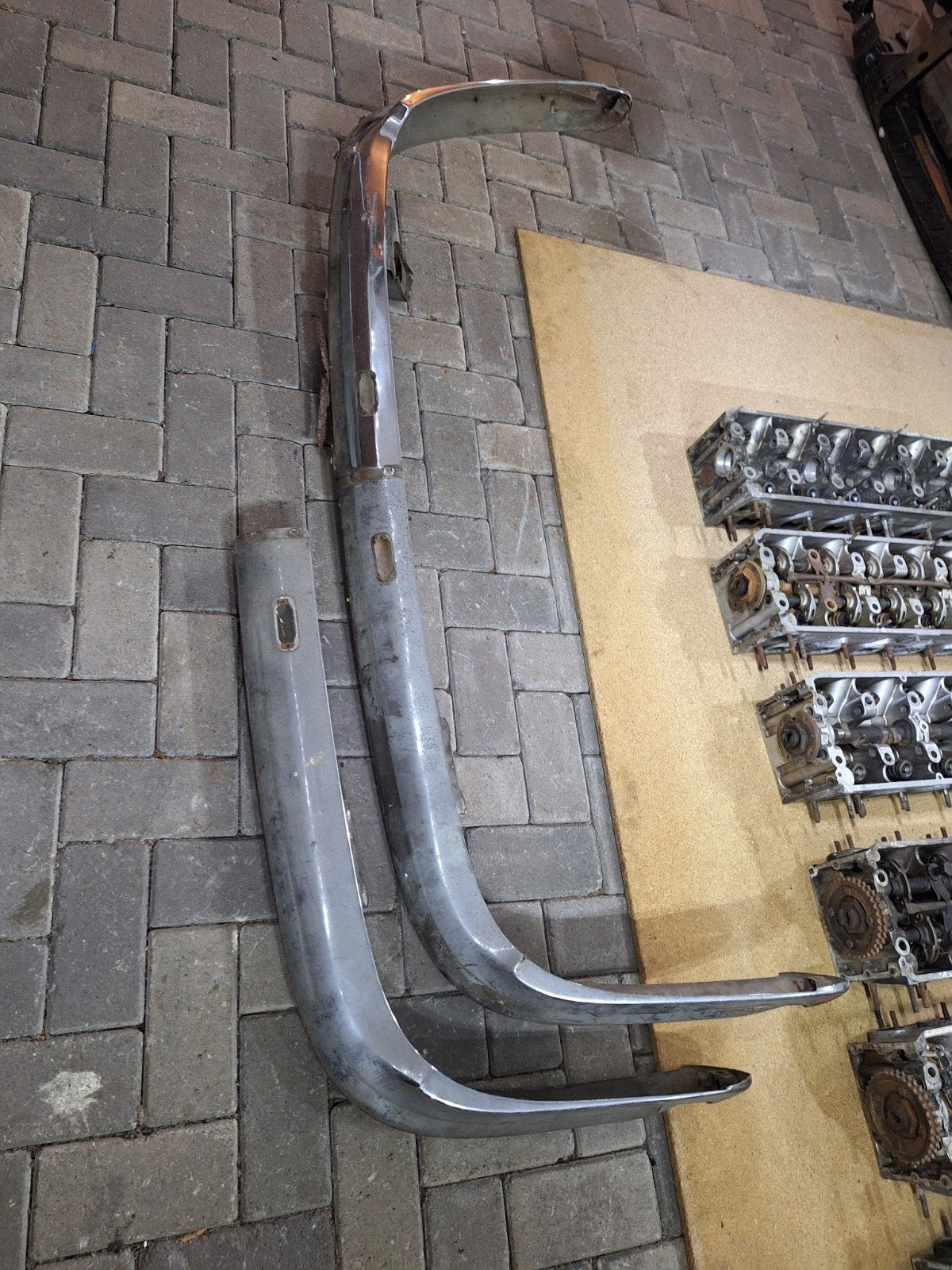 BMW E9 2.5 2800 3.0 cs csi Achterbumper, Ophalen, Gebruikt, BMW