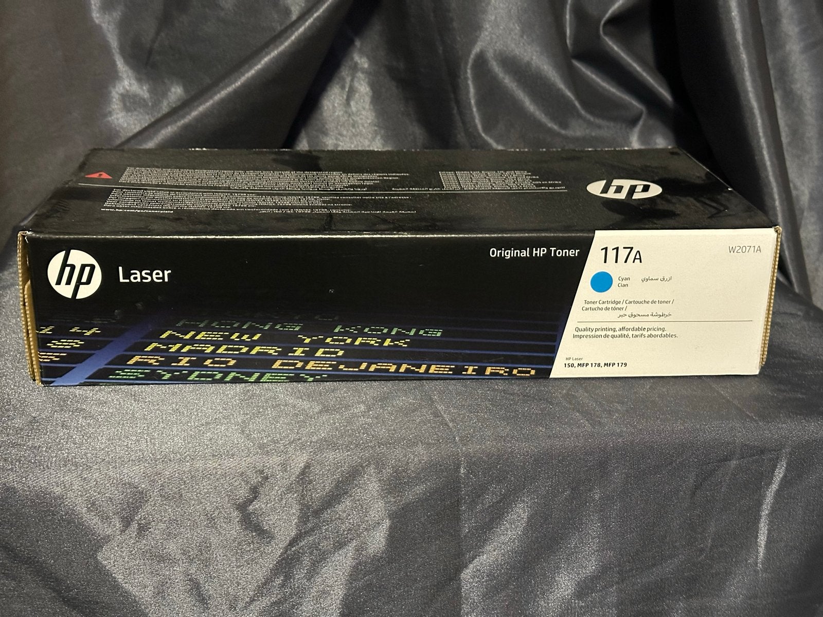 HP 117A Toner Cartridge Cyaan W2071A Origineel nog verzegeld, Ophalen of Verzenden, Nieuw, Toner