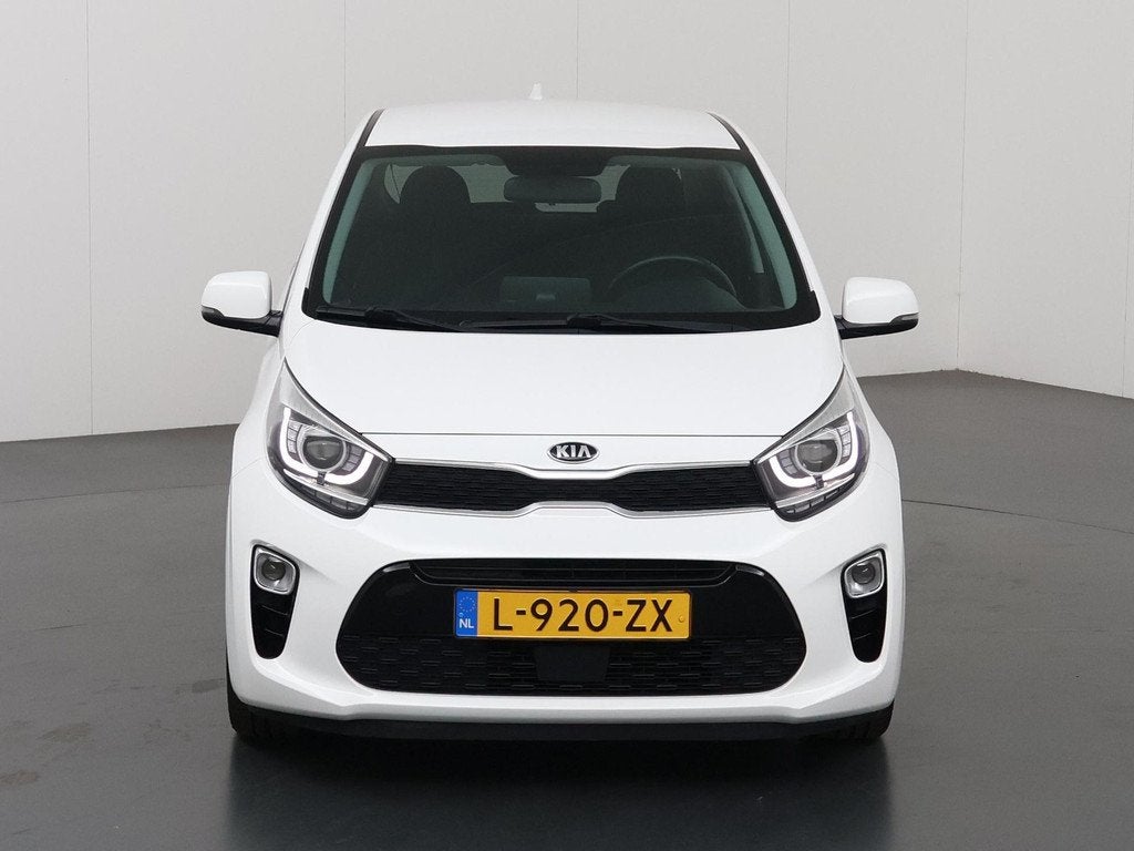 Kia Picanto 1.0 DPi DynamicPlusLine | Keyless | Navigatie |, Auto's, Kia, Voorwielaandrijving, Stof, Gebruikt, 4 stoelen