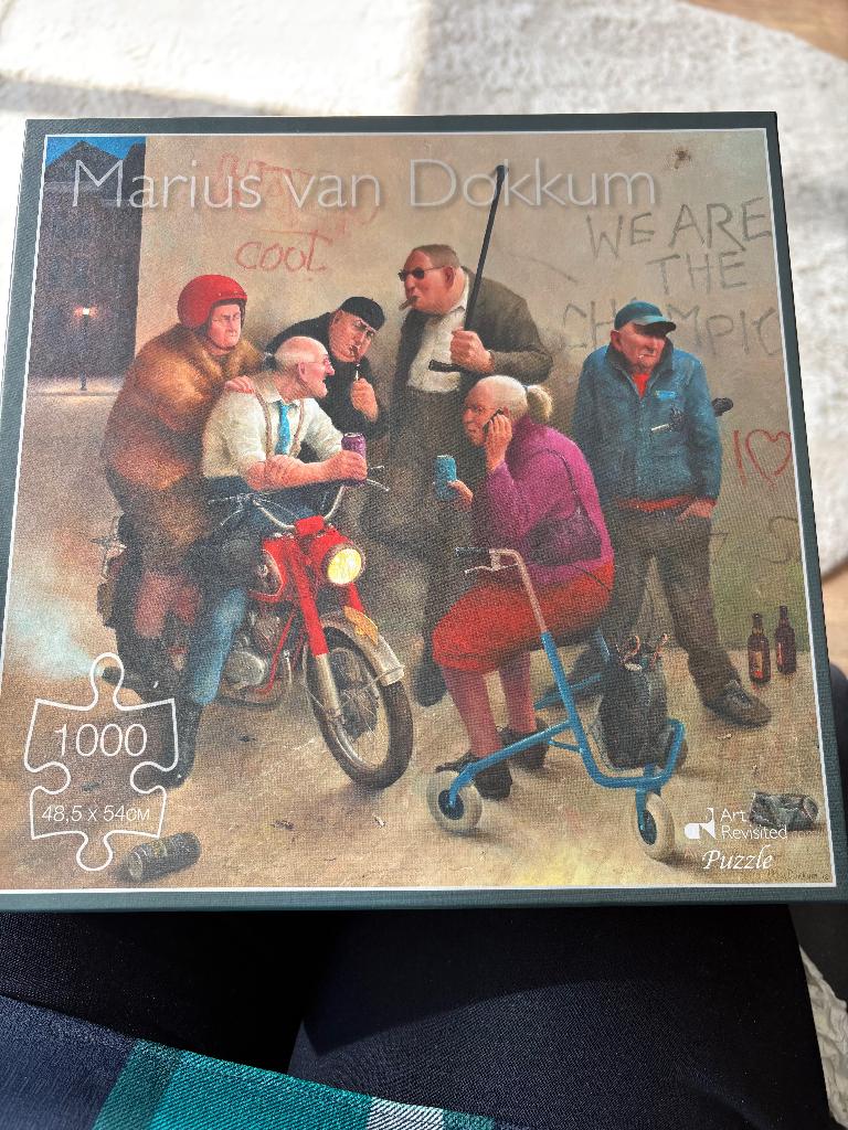 Puzzel Marius van Dokkum, Hobby en Vrije tijd, Denksport en Puzzels, Ophalen of Verzenden, 500 t/m 1500 stukjes, Nieuw, Legpuzzel