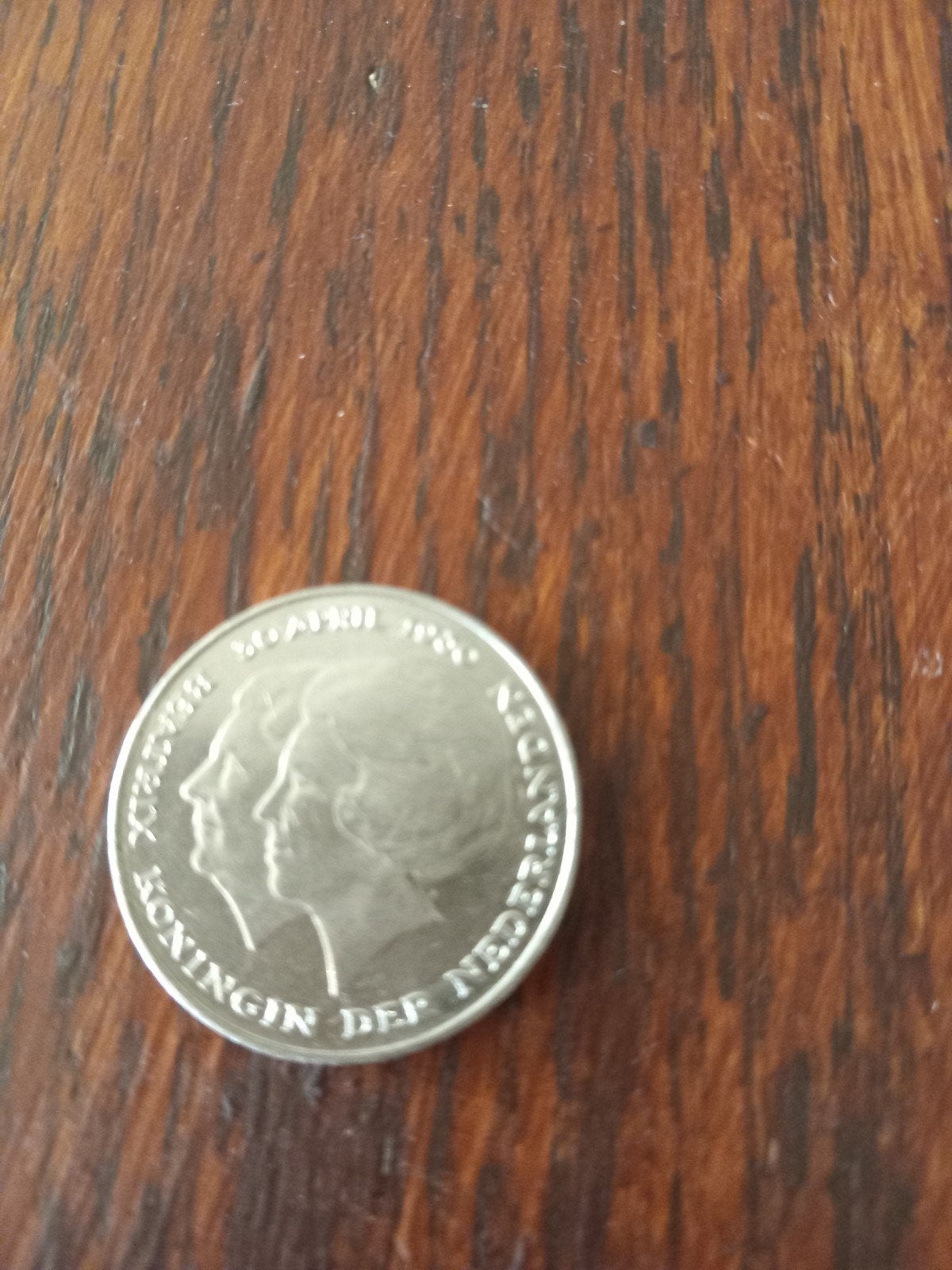 munt 2 en halve gulden dubbele kop, Postzegels en Munten, Munten | Nederland, Ophalen of Verzenden, Koningin Beatrix, 50 gulden