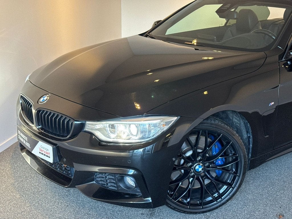 BMW 4 Serie Cabrio 428i High Executive (bj 2014, automaat), Auto's, BMW, Automaat, Gebruikt, Cabriolet, 4 stoelen