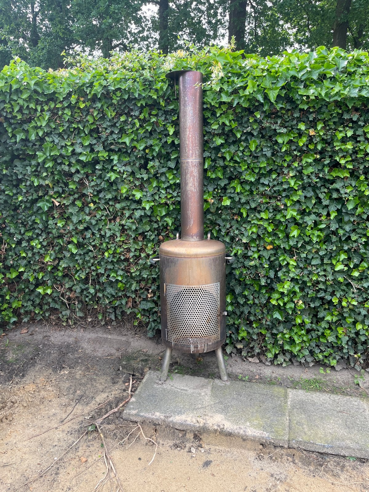 Zwembad verwarming / Houtkachel, Ophalen of Verzenden, Gebruikt