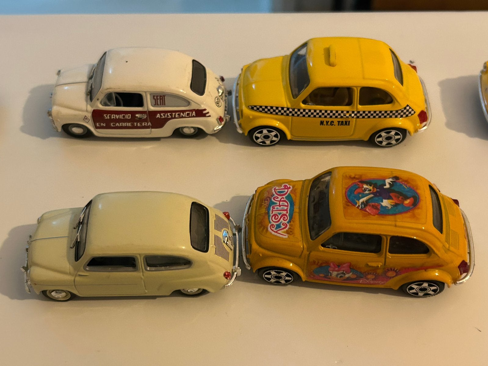 Verzameling van 16 Fiat 500 modelauto's, Ophalen of Verzenden, Gebruikt, Auto